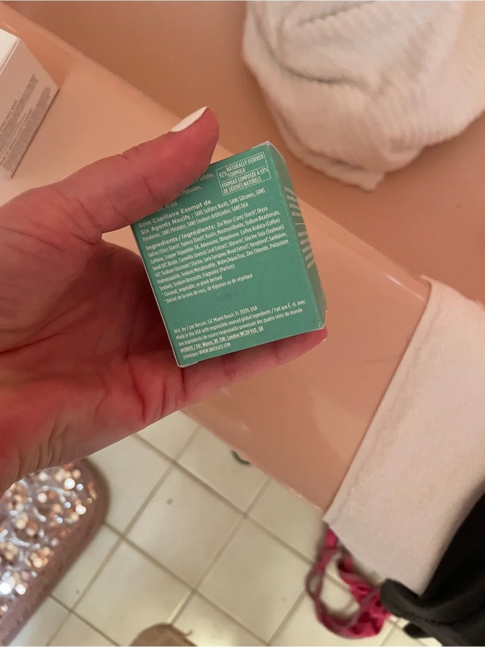 NWOT Briogeo Style + Treat Dry Shampoo Puff